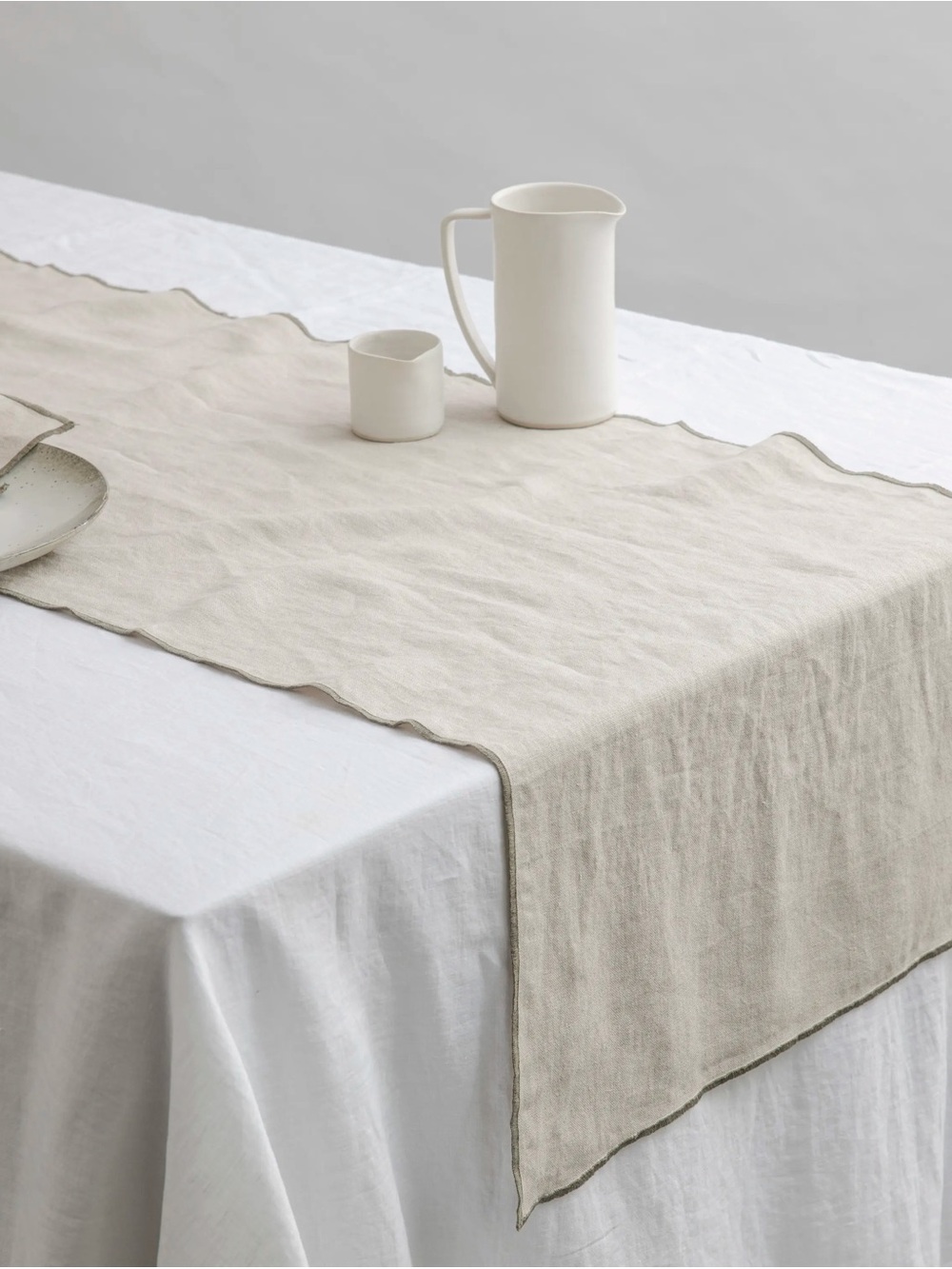 Cultiver Linen Table Tunner